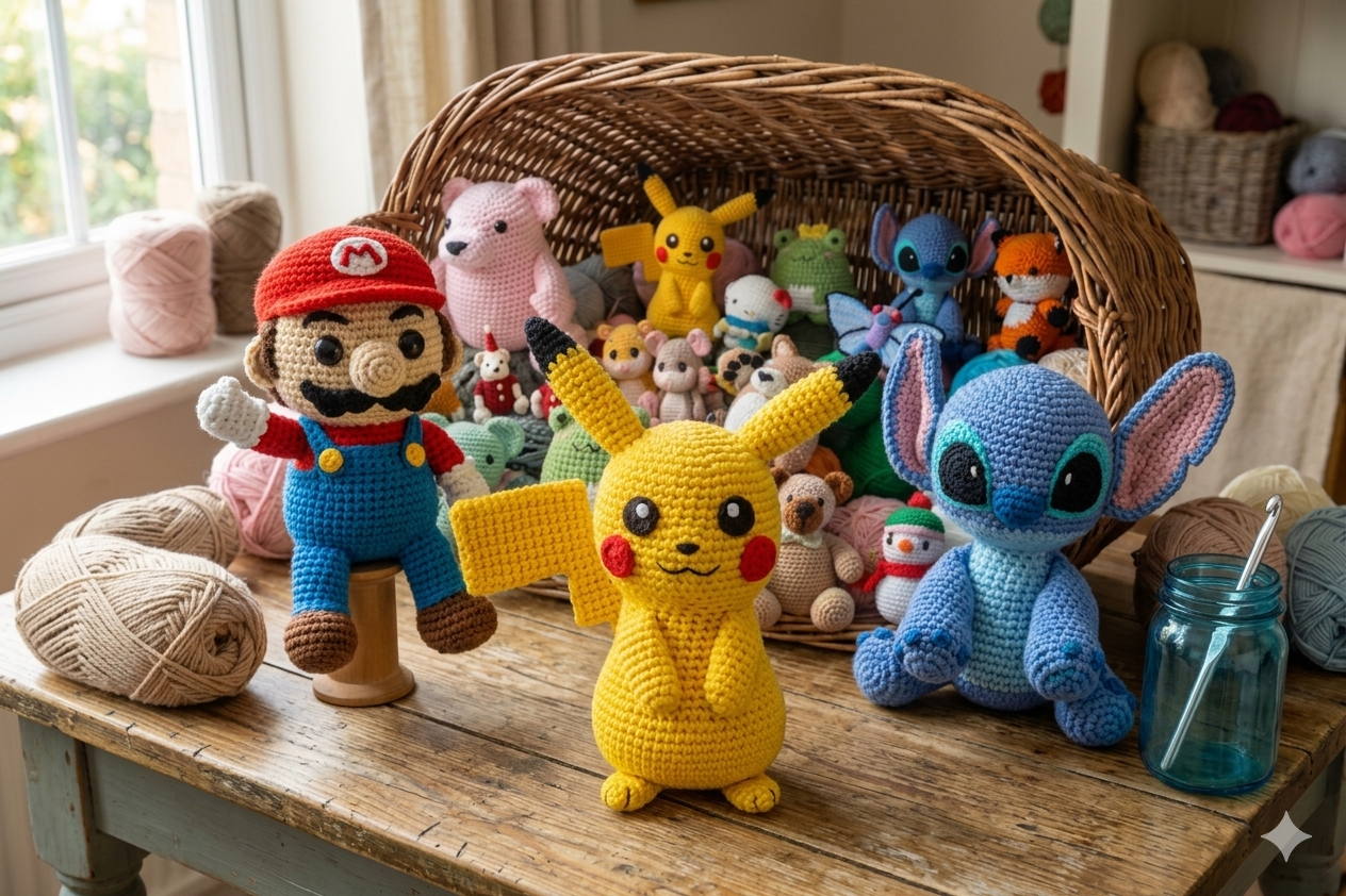 43 Tiny Beasties Crochet Pattern – Create Your Own Adorable Collection Today!