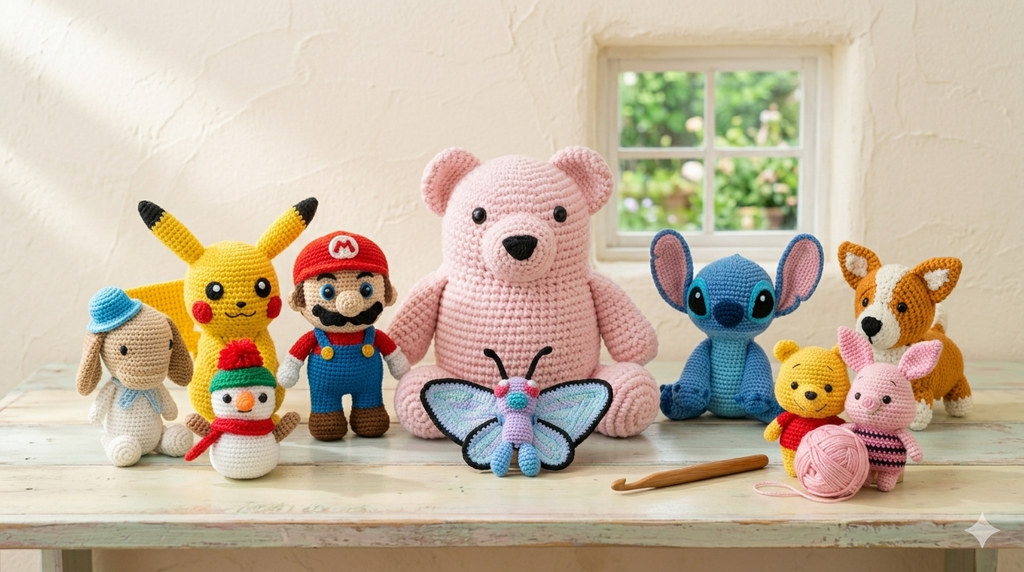 43 Tiny Beasties Crochet Pattern – Create Your Own Adorable Collection Today!