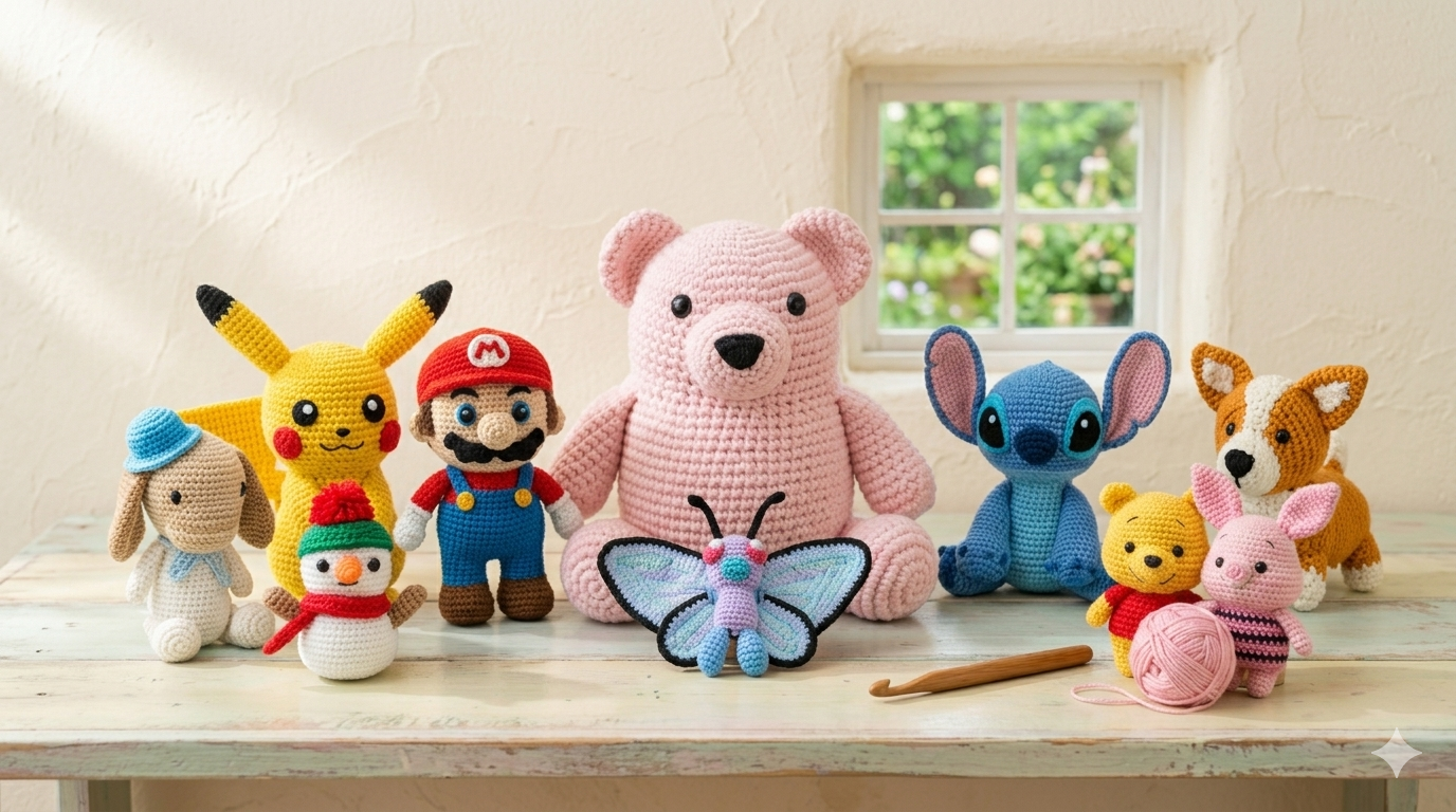 43 Tiny Beasties Crochet Pattern – Create Your Own Adorable Collection Today!